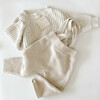 Knit Suspenders, Natural - Overalls - 3