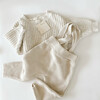 Knit Chunky Sweater, Sprinkle - Sweaters - 6