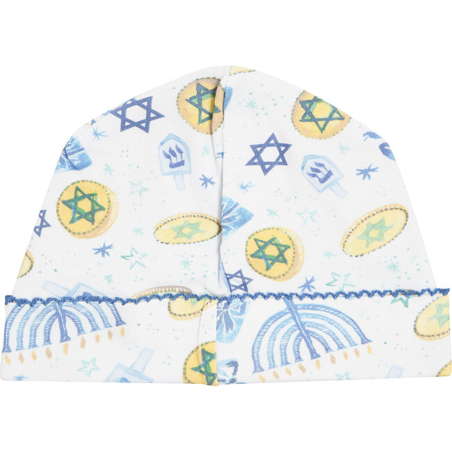 Hanukkah Receiving Hat - Hats - 1 - zoom