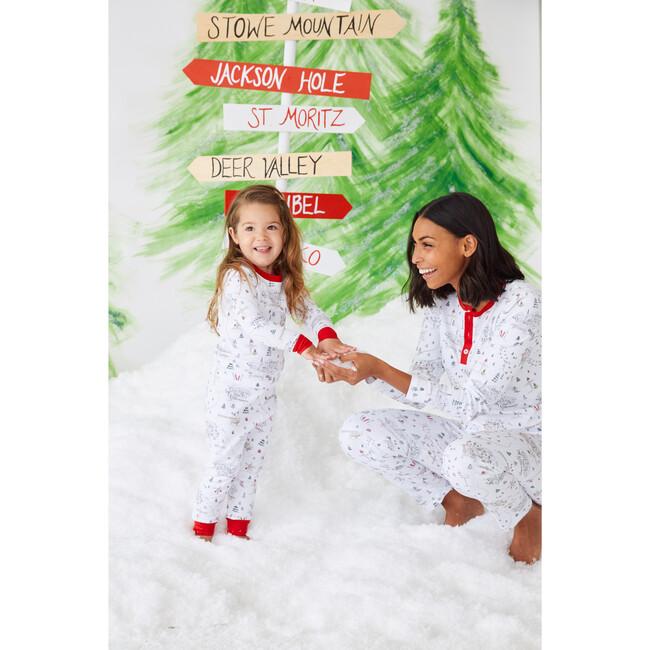 Ski Around the World Women's Pajamas