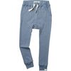 Louie Slim Jogger, Dusty Blue - Sweatpants - 1 - thumbnail