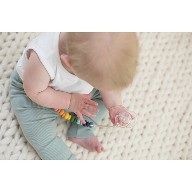 Rainbow Multi Pacifier Clip - Other Accessories - 7