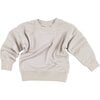 Baby Vintage Pullover, Light Grey - Sweaters - 1 - thumbnail