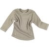 Baby Rib Long Sleeve Top, Eucalyptus - Shirts - 1 - thumbnail