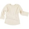 Baby Rib Long Sleeve Top, Natural - Shirts - 1 - thumbnail