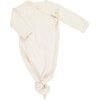 Baby Kimono Gown, Natural - Nightgowns - 1 - thumbnail