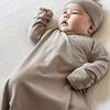 Baby Kimono Gown, Fawn - Nightgowns - 2