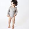 Baby Jersey Onesie, Light Grey - Onesies - 2
