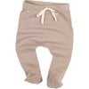 Baby Jersey Footie, Fawn - Onesies - 1 - thumbnail