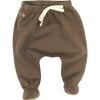 Baby Fleece Footie, Olive - Onesies - 1 - thumbnail