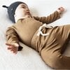 Baby Jersey Footie, Fawn - Onesies - 2