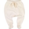 Baby Fleece Footie, Natural - Onesies - 1 - thumbnail