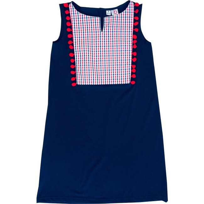 Daphne Dress, Navy Knit - Dresses - 1