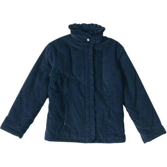 Lauren Barn Coat, Navy Corduroy - Coats - 1