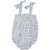 Ella Ruched Bubble, Navy Pineapple - Onesies - 1 - thumbnail