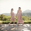 Queen B Jacqueline Women's Flutter Sleeve Maxi Dress, Summer Floral - Dresses - 2 - thumbnail