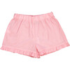 Lee Lee Ruffle Shorts, Pink Mini Checks - Shorts - 1 - thumbnail