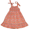 India Dress, Pink Coral Floral - Dresses - 1 - thumbnail