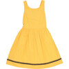Maisy Dress, Yellow Dot - Dresses - 1 - thumbnail