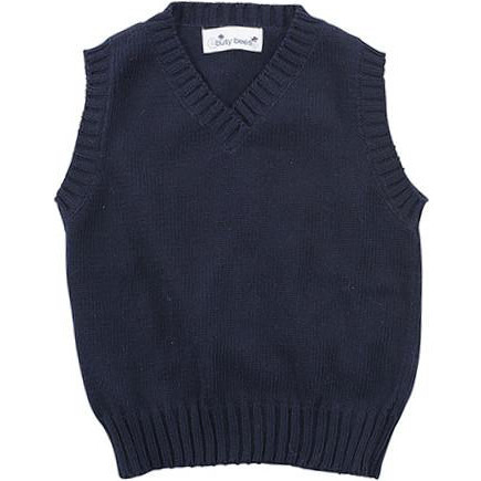 Classic Vest, Navy - Vests - 1