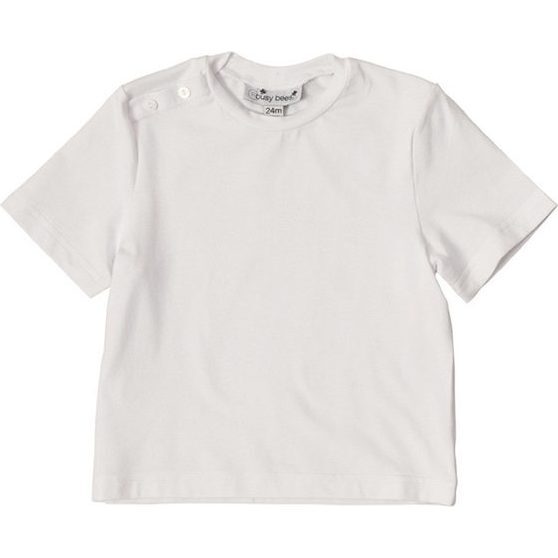 Henry Button Tee, White