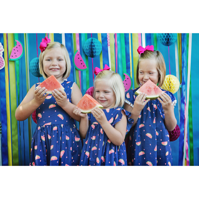 Hadley Pom Pom Dress, Watermelon - Dresses - 2