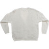 Women's Cream Alpaca Wool Cardigan - Sweaters - 2