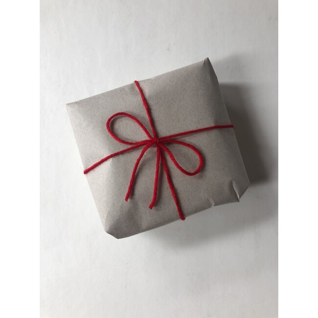 Yarn Bow, Red Checks - Bows - 2