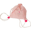 Sleeping Bunny Backpack, Tropical Peach - Backpacks - 1 - thumbnail