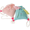 Sleeping Bunny Backpack, Tropical Peach - Backpacks - 2