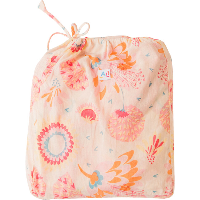 Pink Kantha Toddler Quilt Set - Quilts - 3