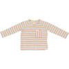 Henley Shirt, Rainbow Stripes - Shirts - 1 - thumbnail