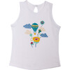 Balloon Tank Top, White - Tees - 1 - thumbnail