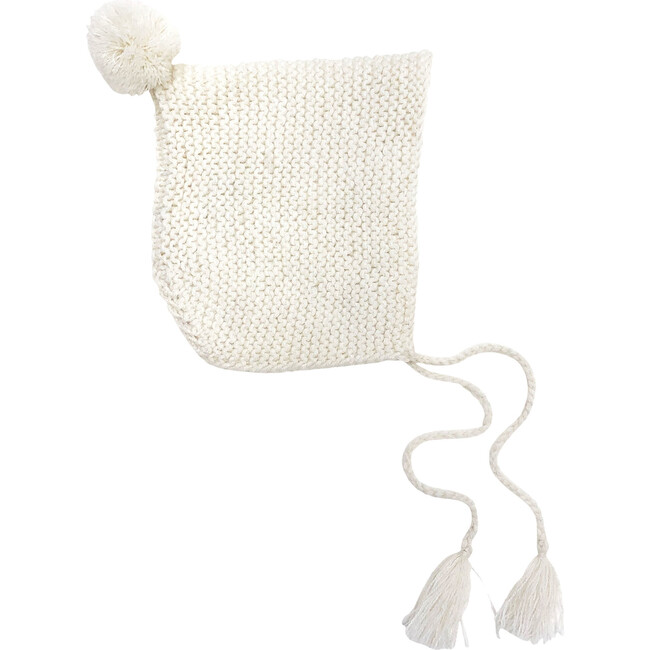 Baby Cream Alpaca Wool Hat - Hats - 1