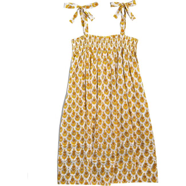 *Exclusive* Womens Jaipur Dress, Marigold - Dresses - 2