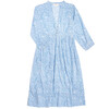 *Exclusive* Womens Magnolia Dress, Blue - Dresses - 1 - thumbnail