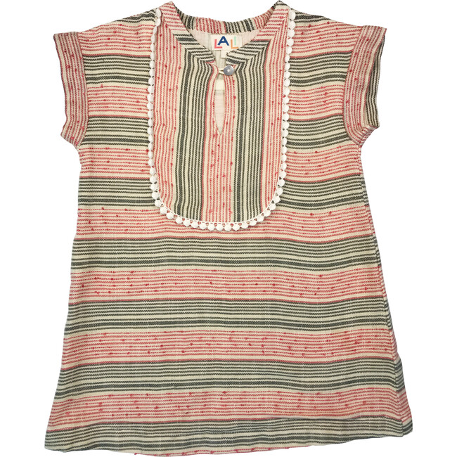 Charlie Dress, Pink Stripes - Dresses - 1