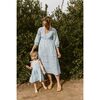*Exclusive* Womens Magnolia Dress, Blue - Dresses - 2