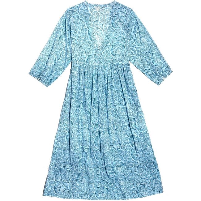 *Exclusive* Womens Magnolia Dress, Blue - Dresses - 3