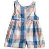 Blue Chex Hazel Romper - Rompers - 1 - thumbnail