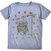 Drums T-Shirt, Grey - Tees - 1 - thumbnail