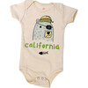 California Bear Onesie, Natural - Onesies - 1 - thumbnail