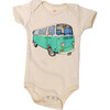 VW Bus Onesie, Natural - Onesies - 1 - thumbnail
