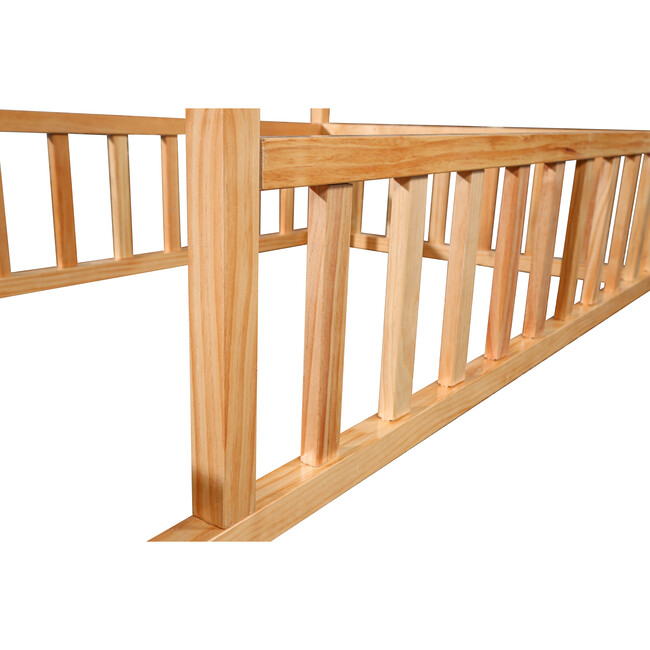 Montessori House Bedframe with Rails, Full - Beds - 4