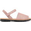 Leather Sandals, Rose Shimmer - Sandals - 3