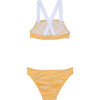 Smocked Bikini, Ikat Marigold - Two Pieces - 2