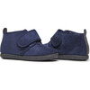 McAlister Booties, Navy Suede and Faux-Shearling - Boots - 1 - thumbnail