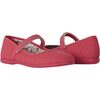 Canvas Velcro Mary Janes, Magenta - Mary Janes - 1 - thumbnail