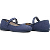 Canvas Mary Janes, Indigo Blue - Mary Janes - 1 - thumbnail