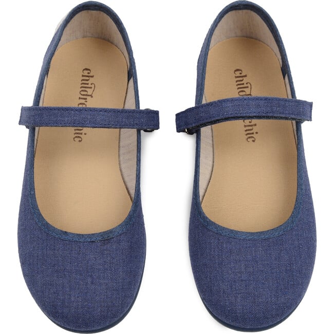 Canvas Mary Janes, Indigo Blue - Mary Janes - 2